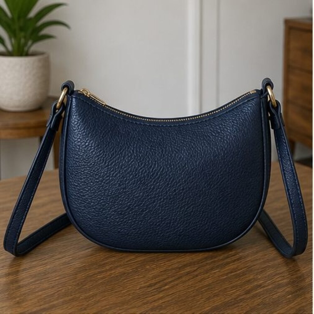 Espresso Nylon Crossbody Bag